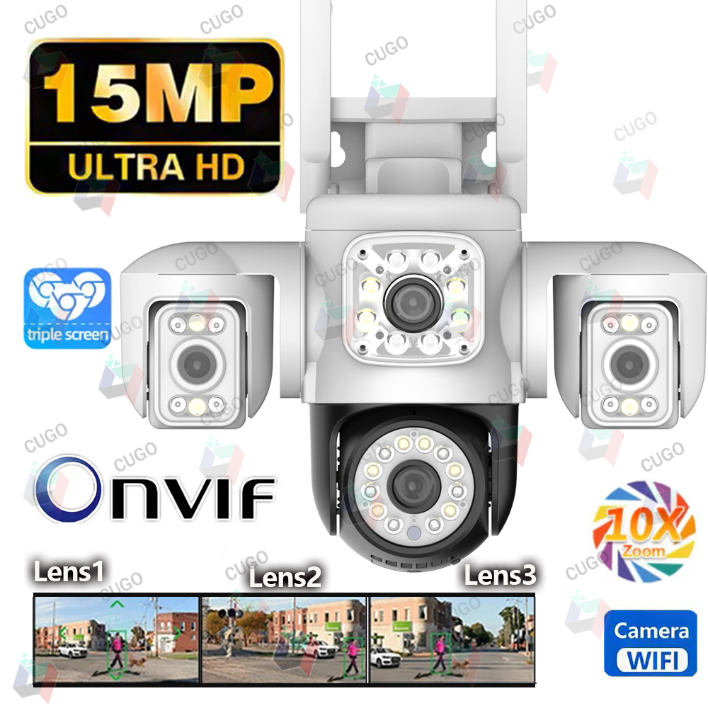 Office Xp - 8K 15MP WiFi Camera Outdoor Four