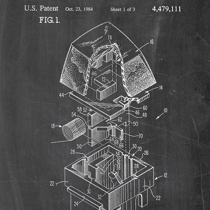 6Pcs Vintage Computer Patent W - Tech Office Wall reseña y precio
