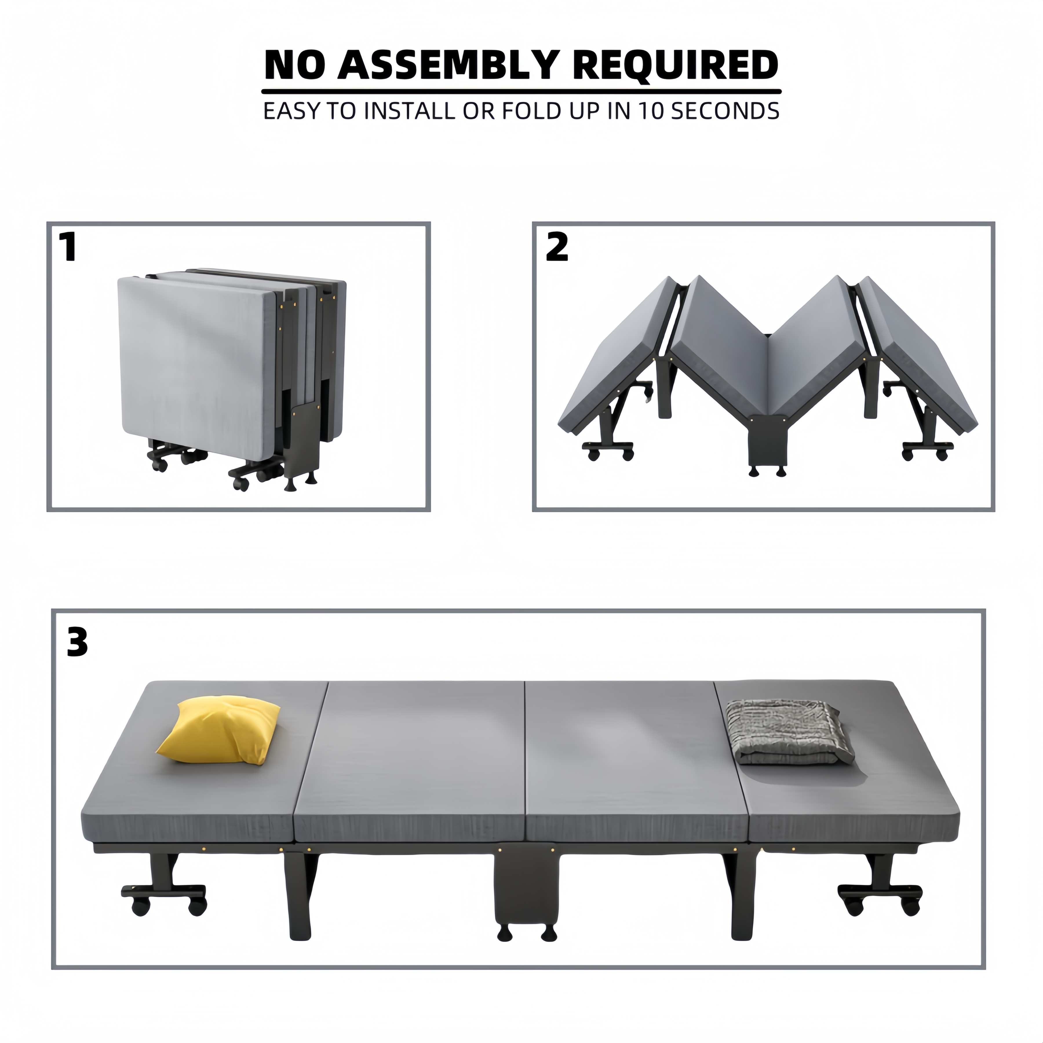 1 Dust Cover for a Folding Bed - Office Tech For Home reseña y precio