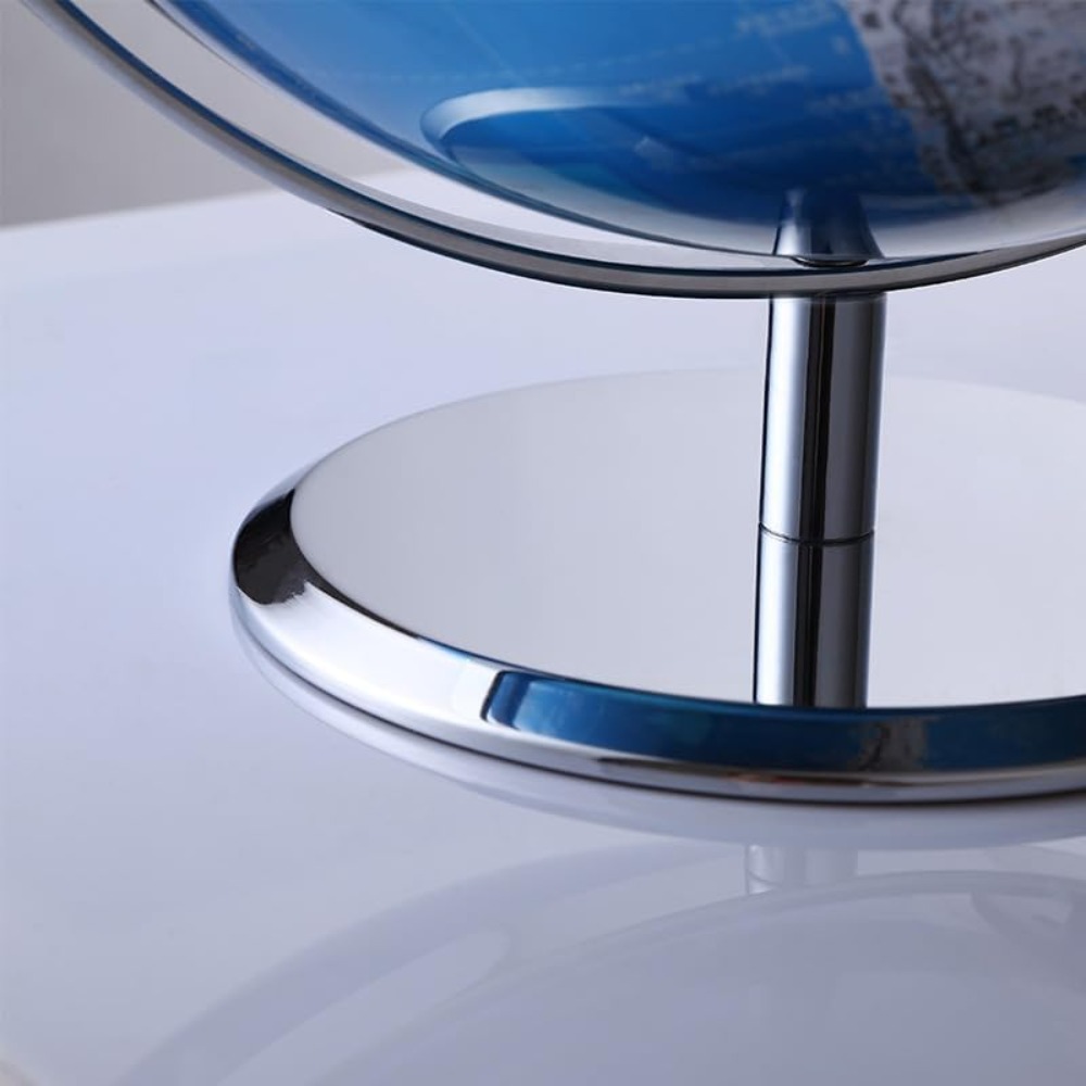8 Inch World Globe with Stainl - Office Tech For Home reseña y precio