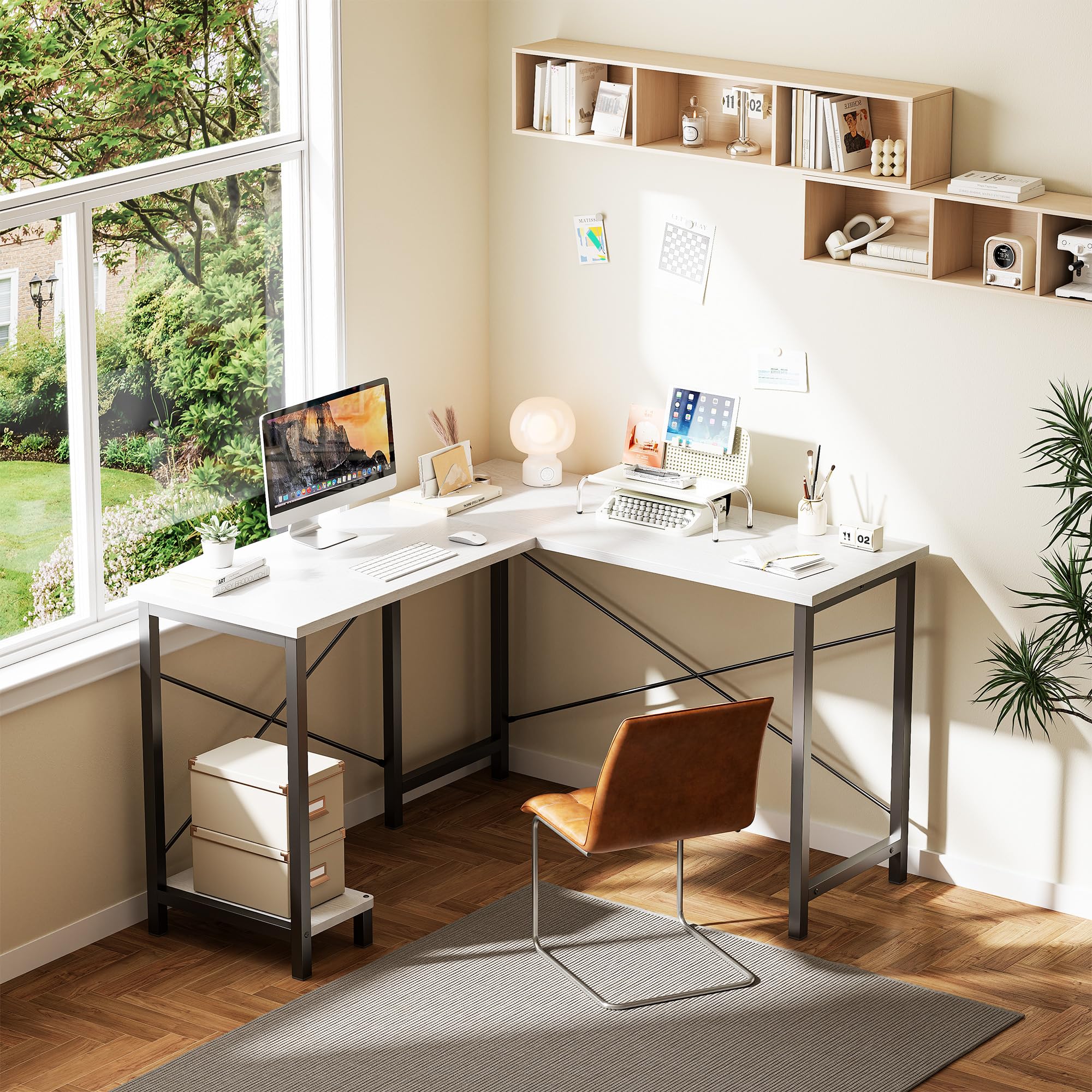 JHK 50 Inch L Shaped Desk Comp - Office Xp reseña y precio