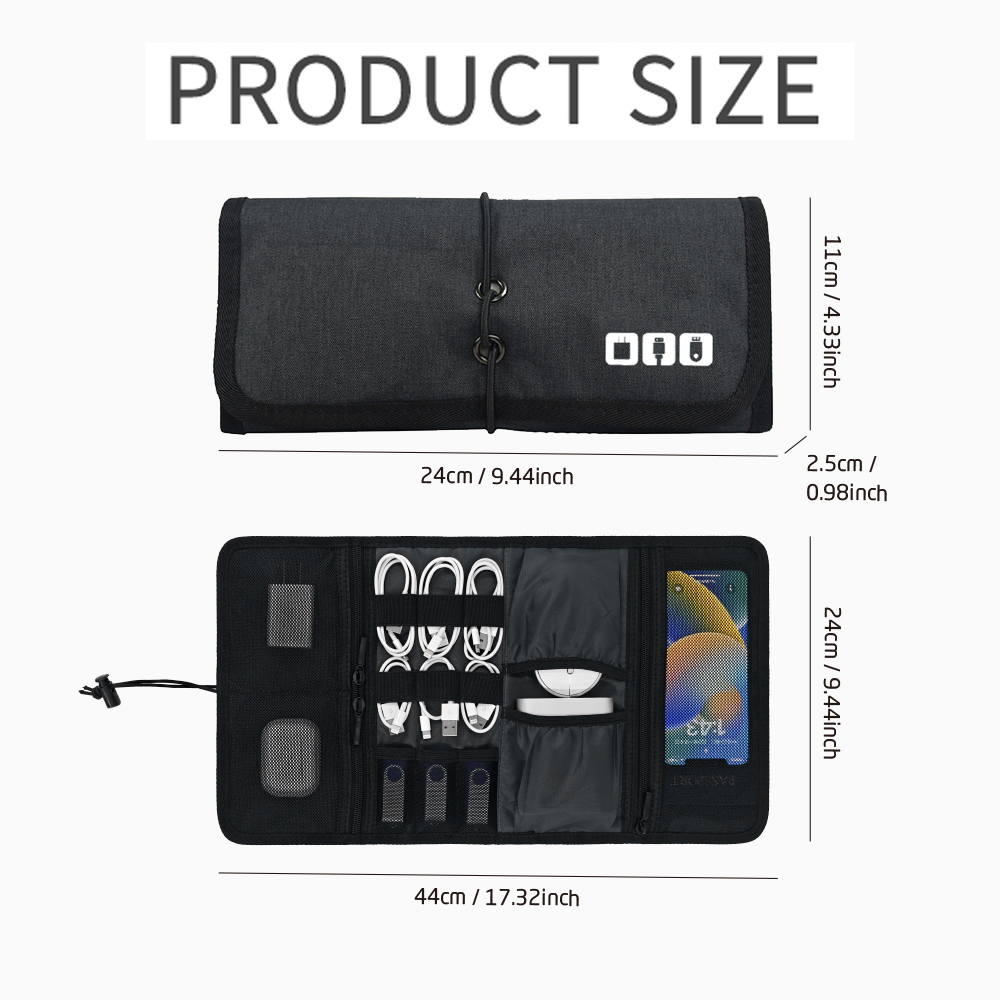 Tech Organizer Bag Cable Stora - Office Tech For Home reseña y precio