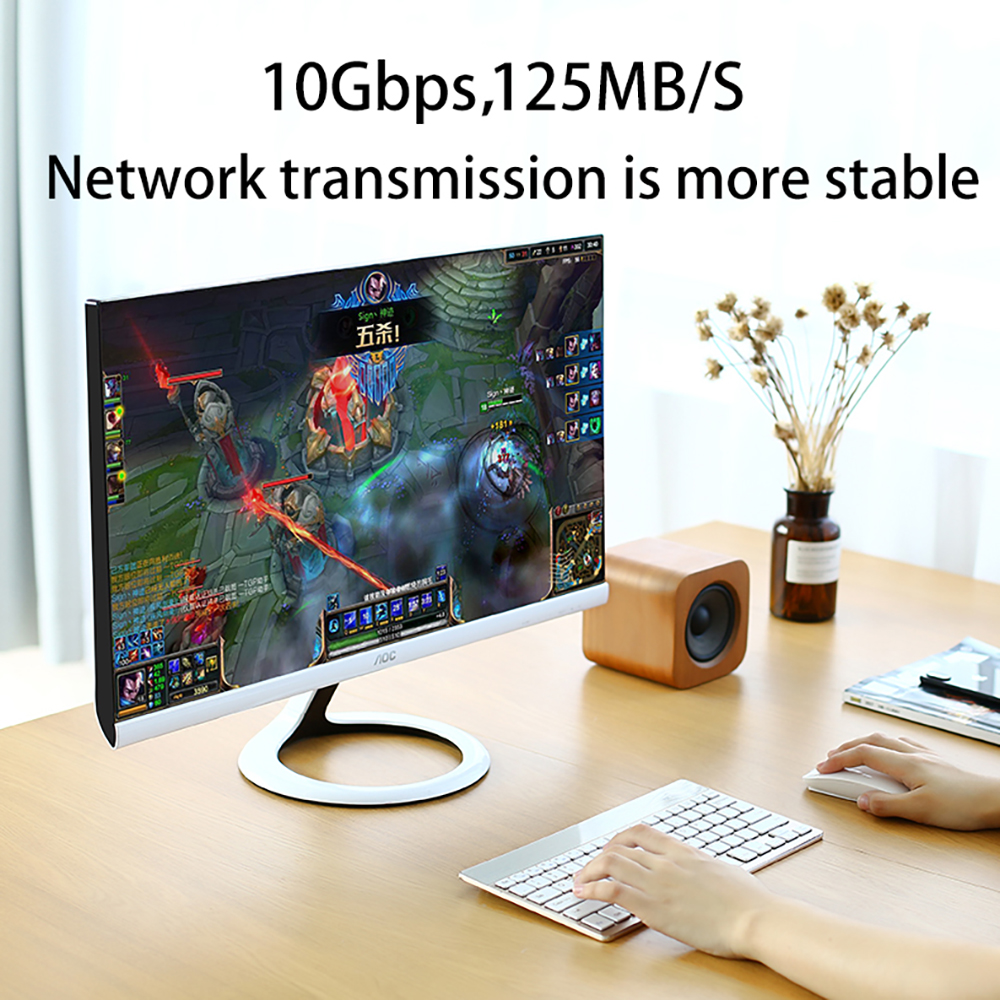 Cat 6 Ethernet Cable LAN Netwo - Power Over Ethernet reseña y precio