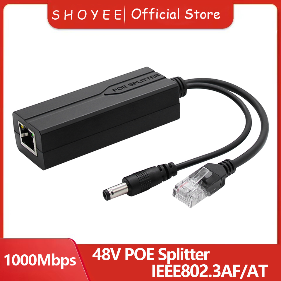 POE Splitter 48V to 12V/5V IEE - Power Over Ethernet reseña y precio