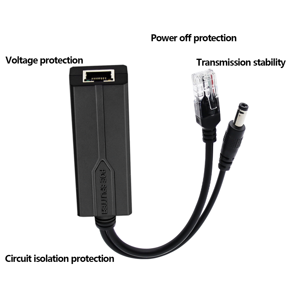 POE Splitter 48V to 12V/5V IEE - Power Over Ethernet reseña y precio
