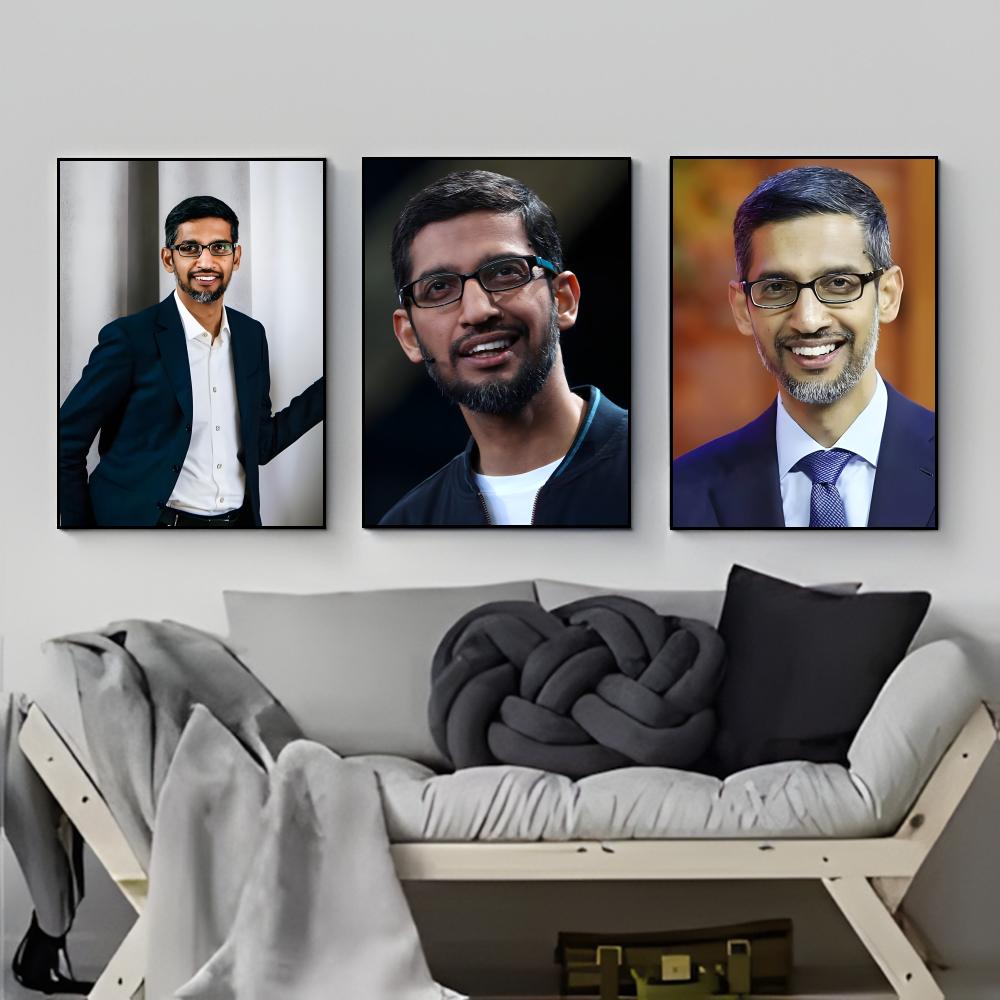 Sleek Corporate S-Sundar Picha - Tech Office Wall reseña y precio