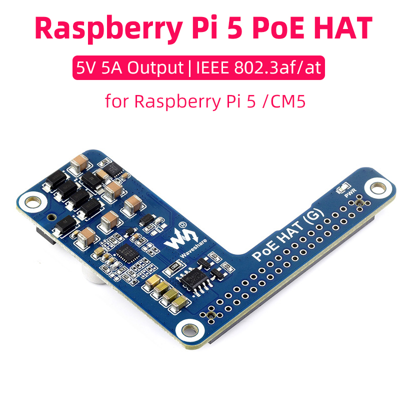 Raspberry Pi 5 Power Over Ethe - Power Over Ethernet reseña y precio