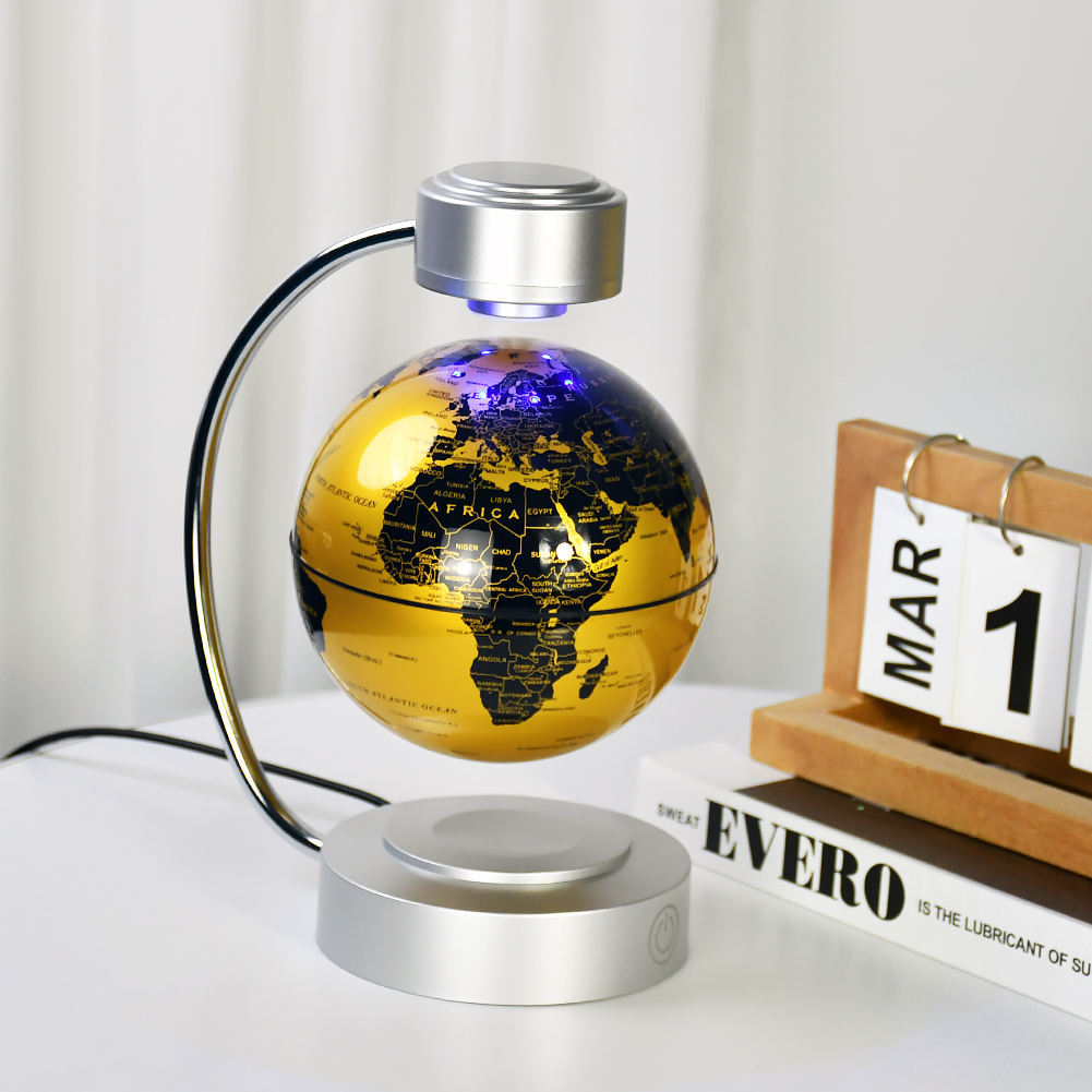 Magnetic Levitation Globe with - Office Tech For Home reseña y precio