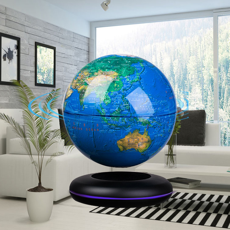 Magnetic Levitation Globe 8 In - Office Tech For Home reseña y precio