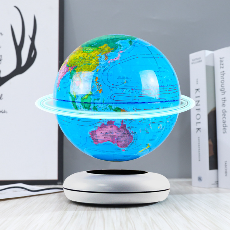 Magnetic Levitation Globe 8 In - Office Tech For Home reseña y precio